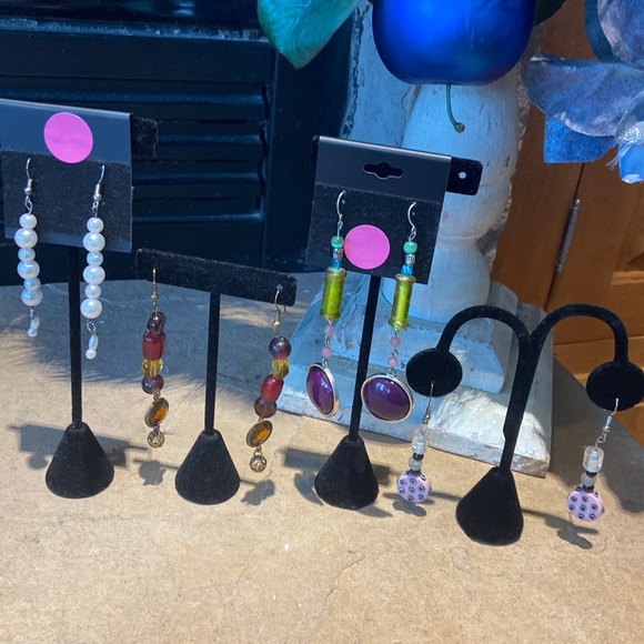 Variety bundle of my new one of a kind handmade earrings - Picture 1 of 5